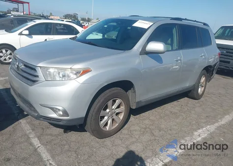 2012 Toyota Highlander Se z USA, uszkodzony, nr VIN 5TDZK3EH1CS065071